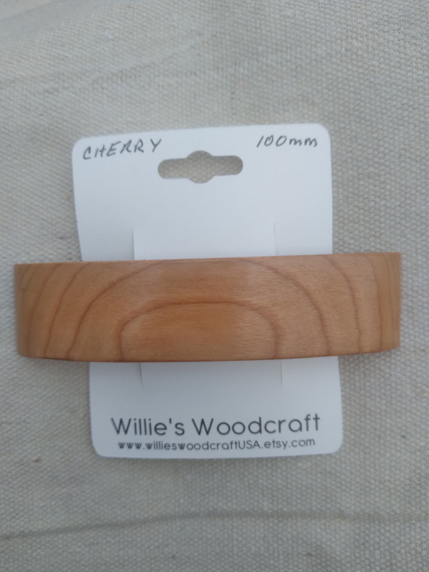 Cherry Hair Barrette with French Clip