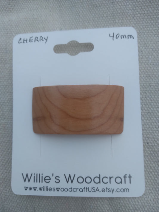 Cherry Hair Barrette with French Clip