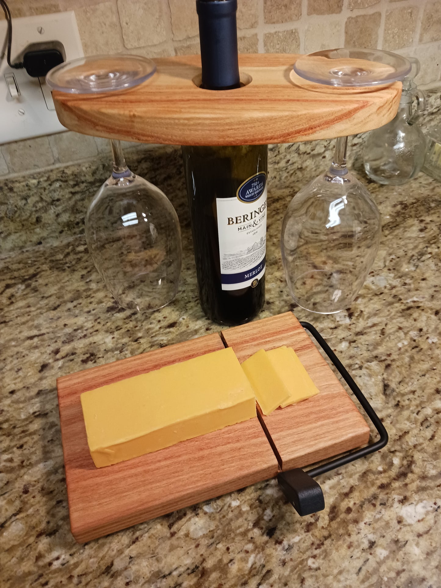 Honey Locust Cheese Slicer