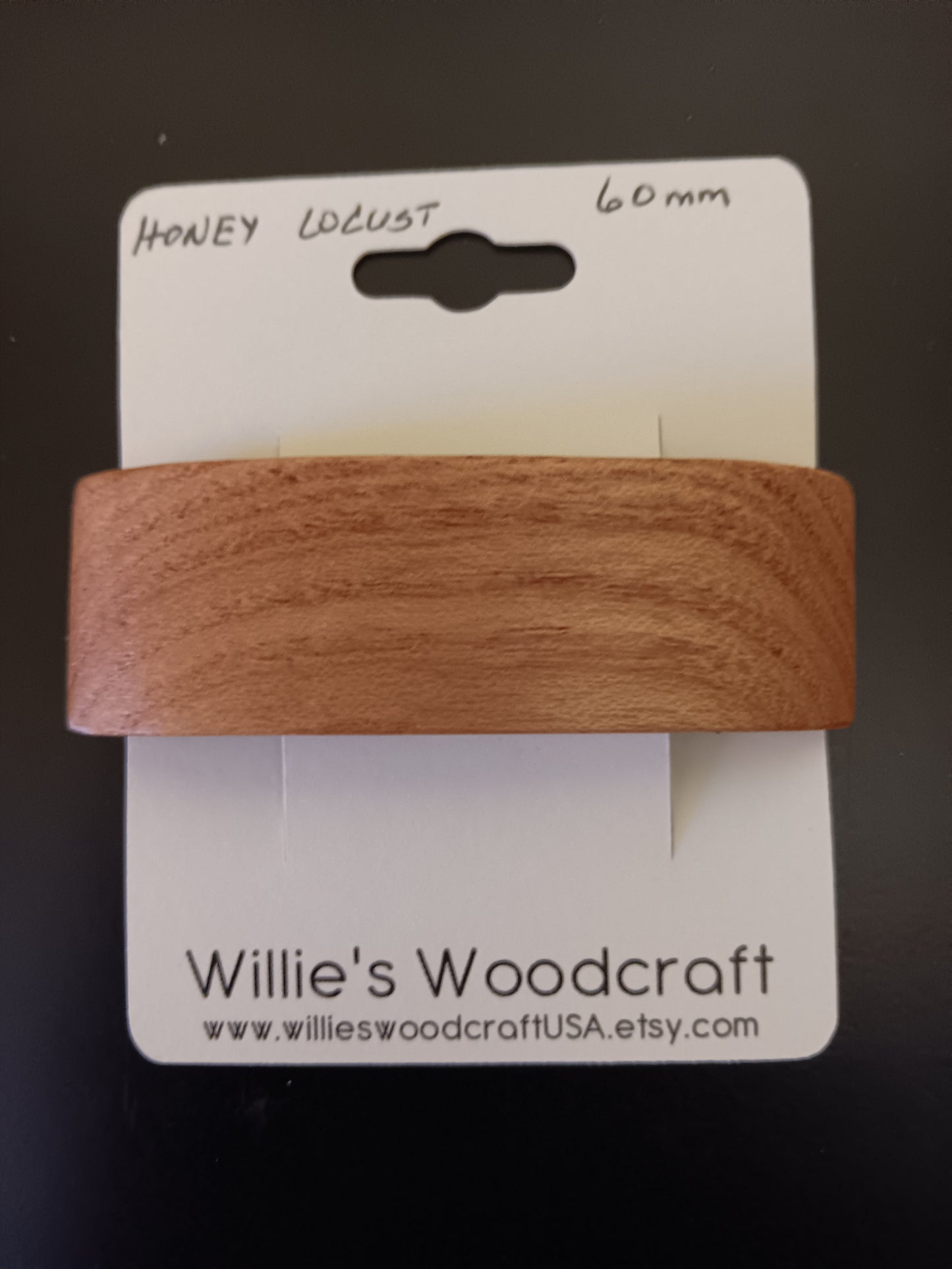 Honey Locust Hair Barrette with French Clip