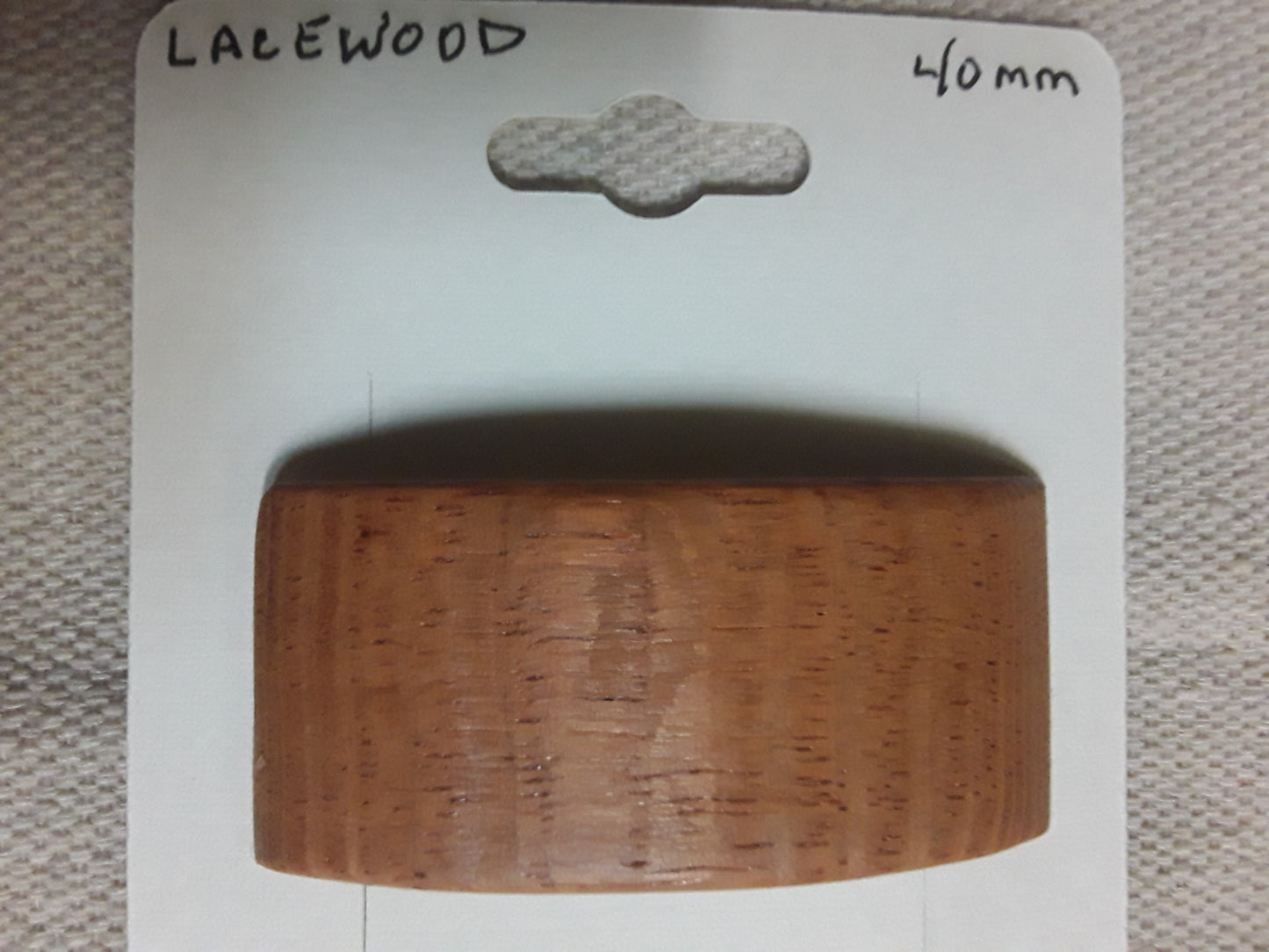 Lacewood Hair Barrette with French Clip