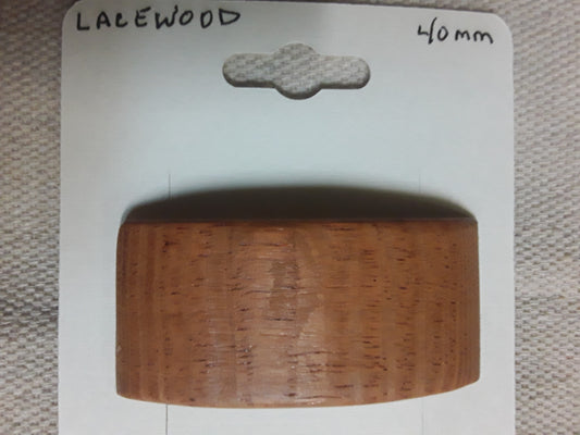 Lacewood Hair Barrette with French Clip