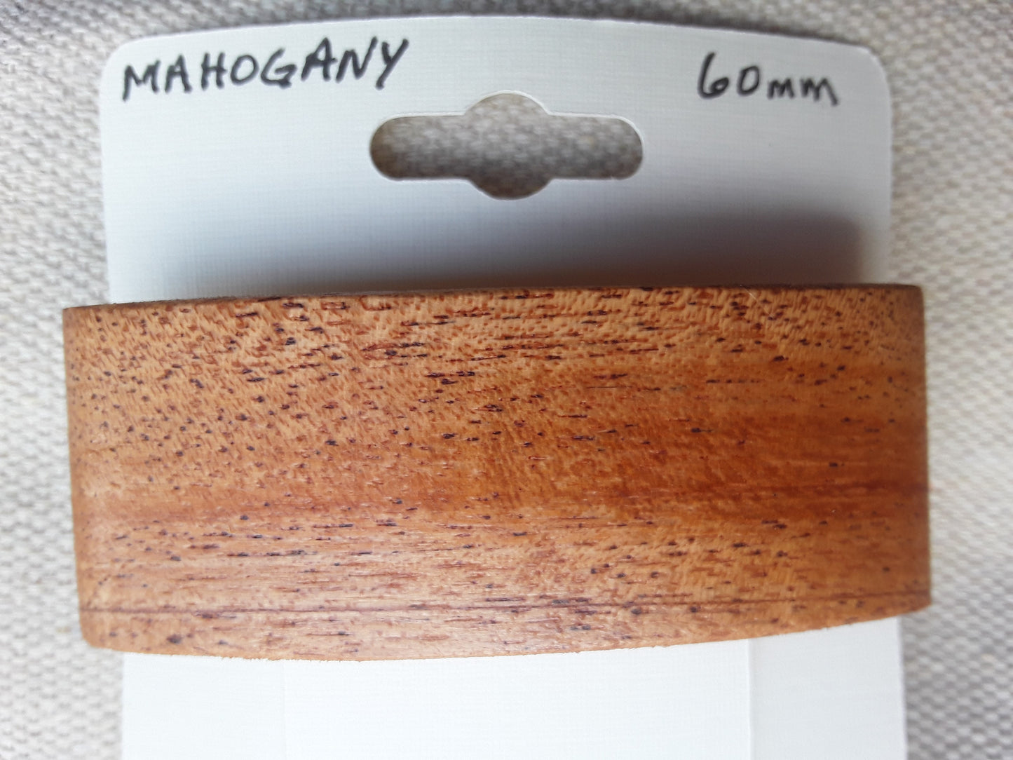 Mahogany Hair Barrette with French Clip