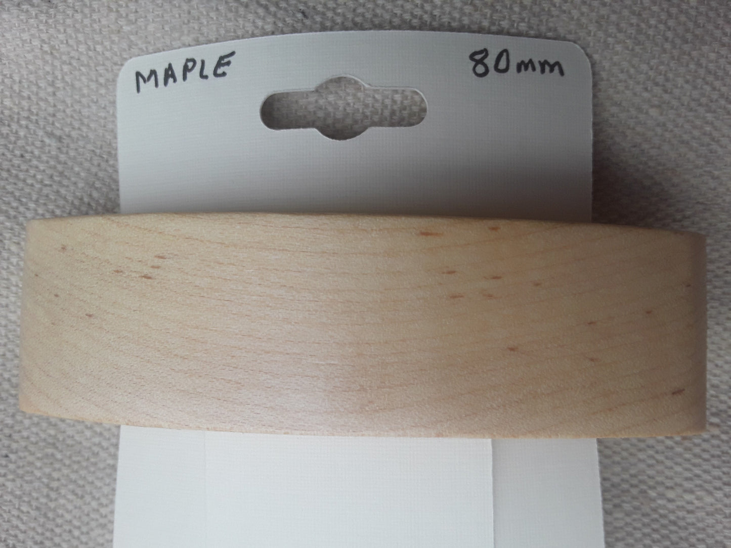 Maple Hair Barrette with French Clip