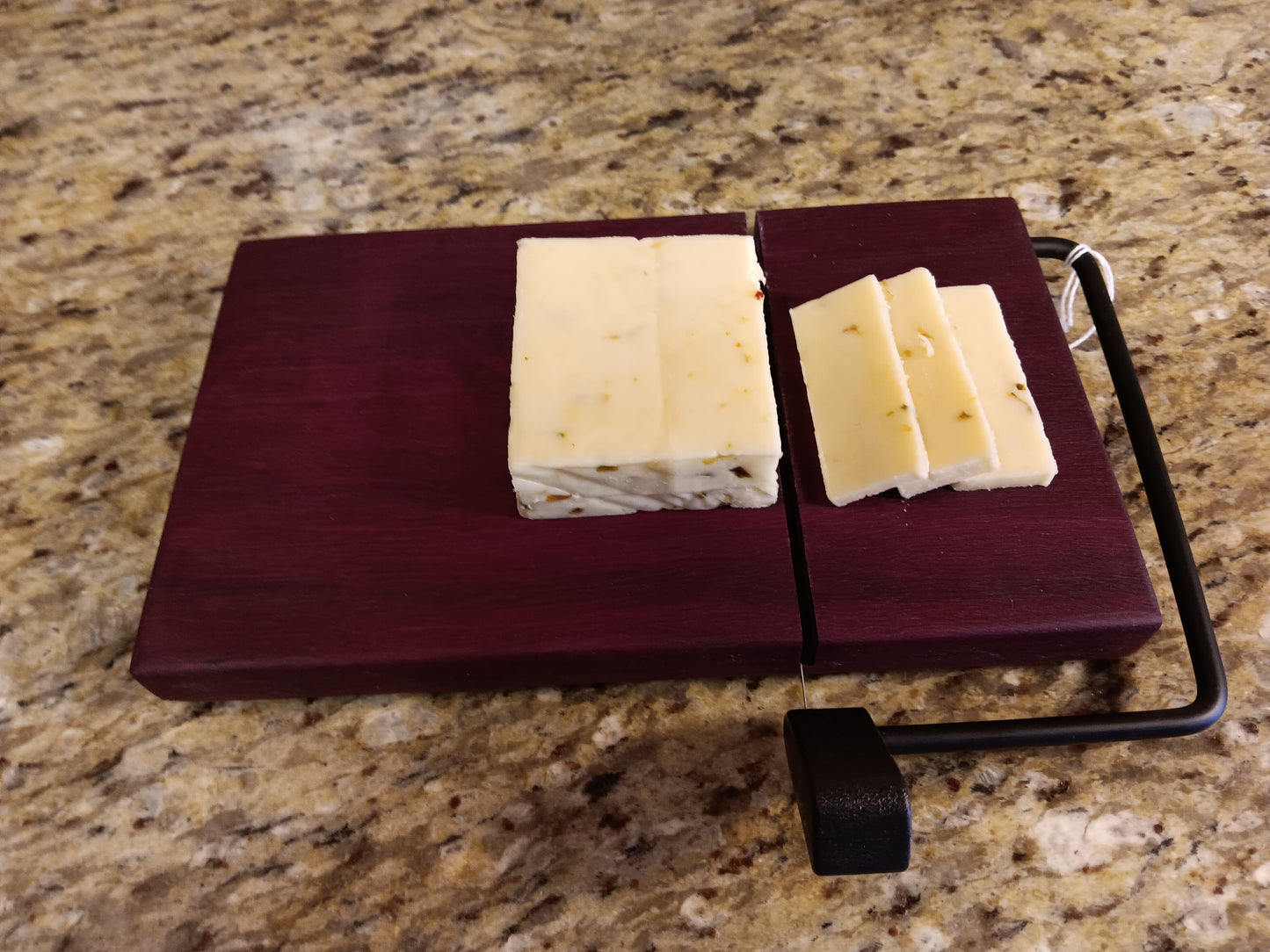 Purpleheart Cheese Slicer