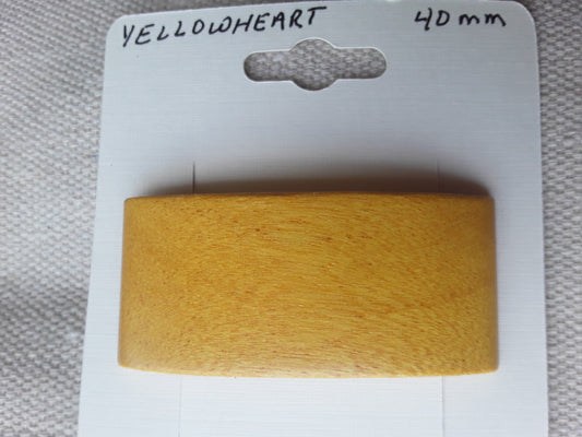Yellowheart Hair Barrette with French Clip