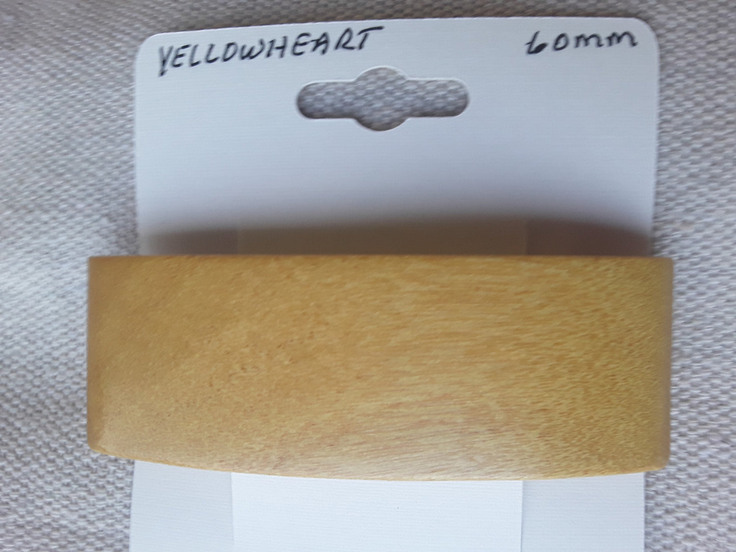 Yellowheart Hair Barrette with French Clip