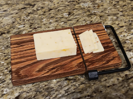 Zebrawood Cheese Slicer