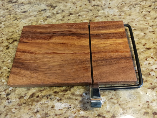 Monkey Pod Cheese Slicer