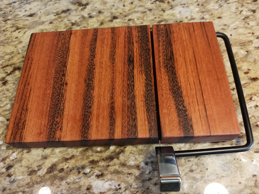 Tiger Wood Cheese Slicer
